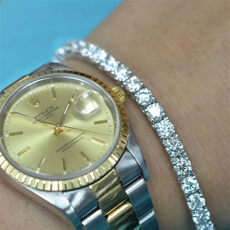 rolex with tennis bracelet|rolex sports.